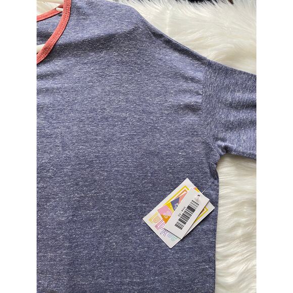 NWT XS Lularoe Irma- Purple - Picture 2 of 2